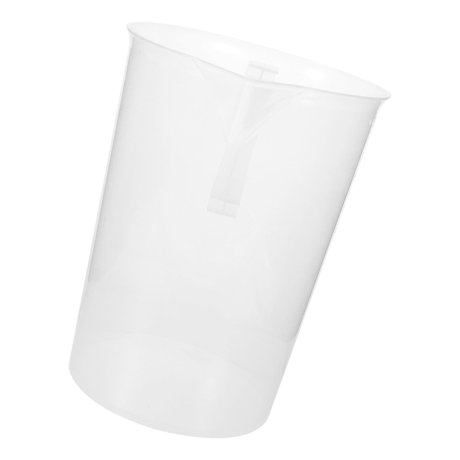 Vaso Medidor de Plástico Transparente Resistente al Calor con Doble Herramienta de Medición para Cocina y Repostería Fácil de Limpiar y Reutilizable