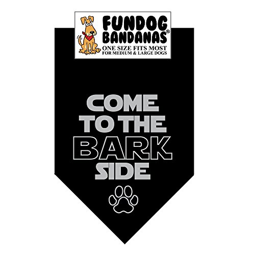 Bandana - Come to The Bark Side (One Size Fits Most for Medium to Large Dogs)