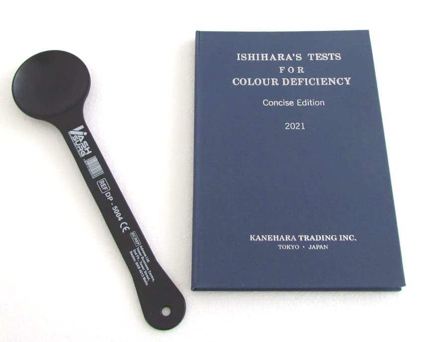 Ishihara Color Vision Book 14 Plates Concise Edition with Eye Occluder (Combo Pack)…