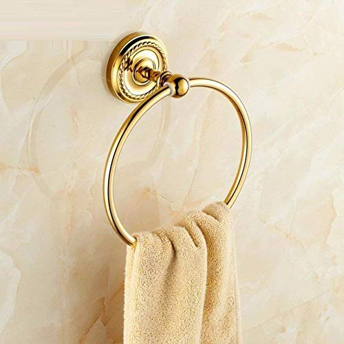 Anneau de serviette en bronze GZZ de luxe pour maison et hôtel