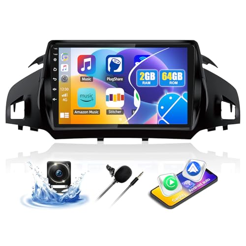 2G+64G CAEMCHO Android 13 Autoradio für Ford Kuga/Escape 2013-2018 mit Navi