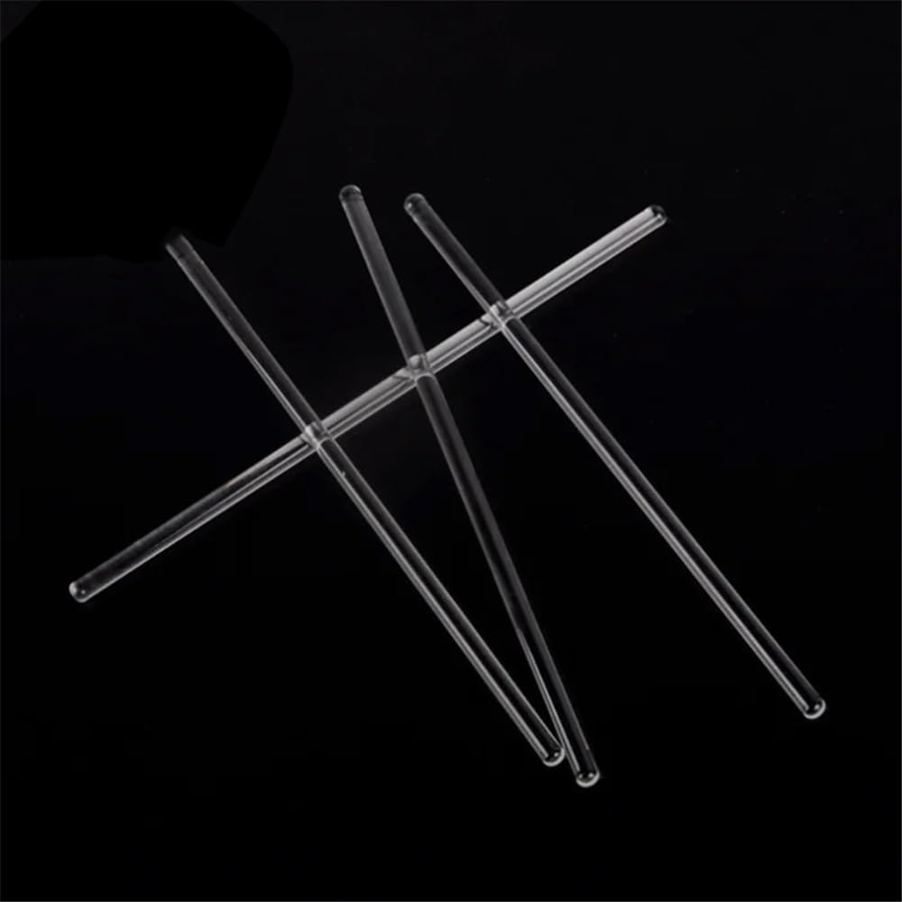 Vetreria da laboratorio 20 pezzi/lotto 15 cm/20 cm/25 cm/30 cm/400 mm bacchette di agitazione in vetro da laboratorio agitatore ad alta resistenza(10x400mm)