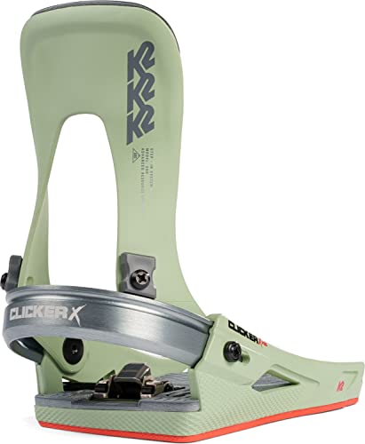 K2 Clicker X HB Step in Womens Snowboard Bindings Jade Sz M (9-11.5)
