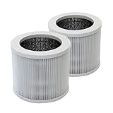 PUREBURG 交換用フィルターYOWHICK AP01 & VEWIOR A1W & Tailulu HQZZ-60 & AMEIFU AP01W KOIOS HQKJ-50 空気清浄機に対応,2個パック H13 HEPA
