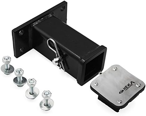 ELITEWILL 2" Trailer Tow Hook Receiver for Dodge Ram 2003-2014 Hitch Truck Front Bumper