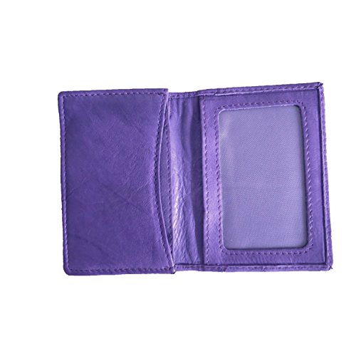Business Card Holder (Leather) purple2