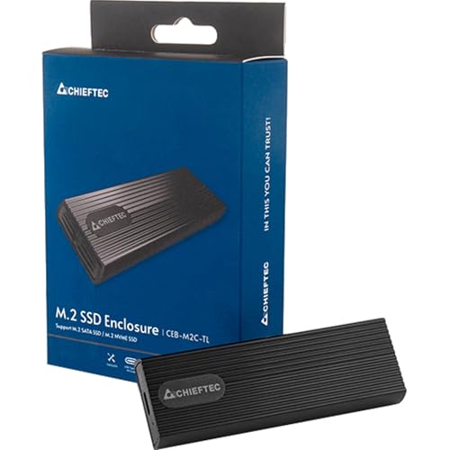 Caja externa Chieftec para SSD M.2 PCI miniatura 6