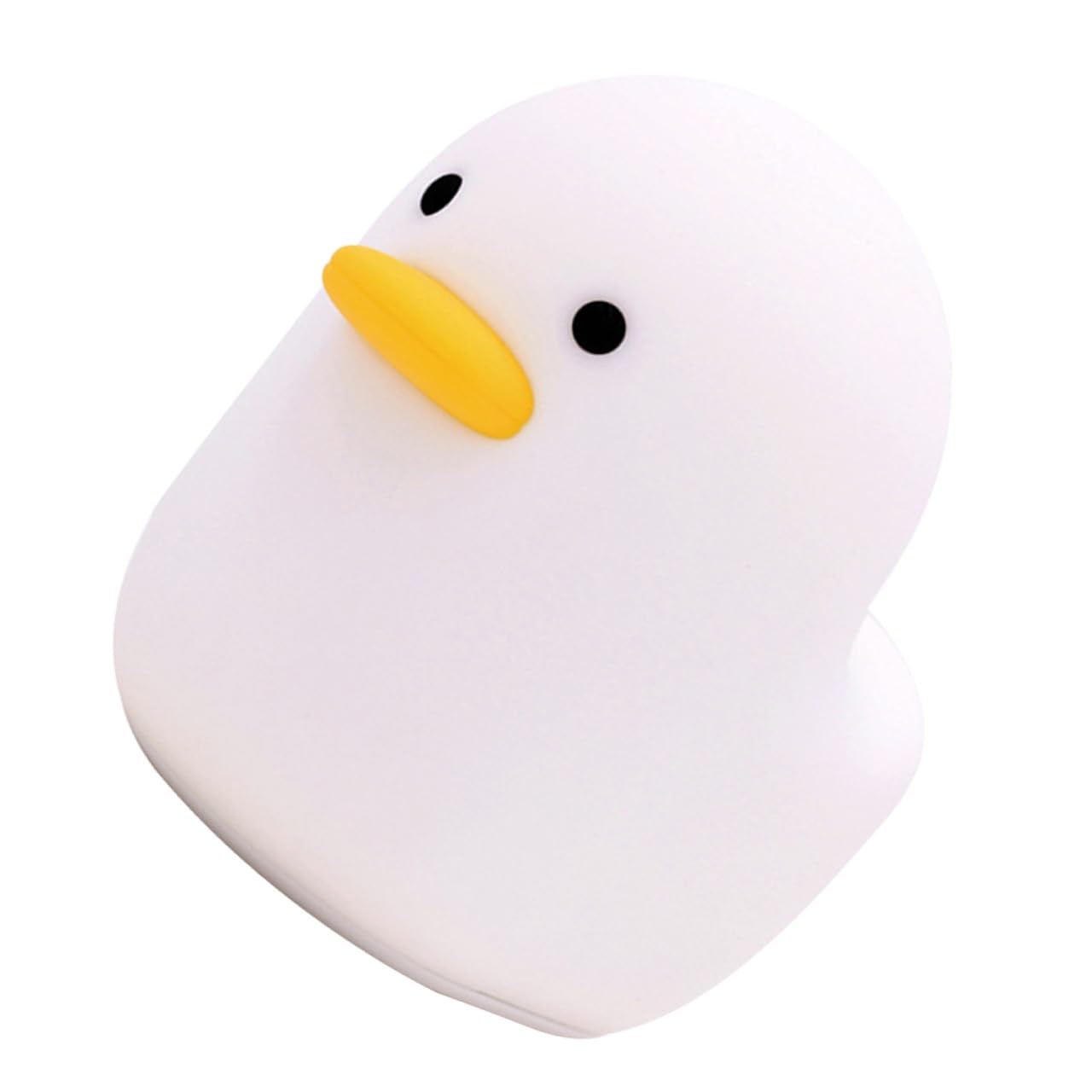 Operitacx Lámpara de Noche de 1200mah Recargable por USB de Silicona Diseño de Dibujos Animados, Luz Nocturna Táctil para Hogar, Adecuado para Niños y Adultos