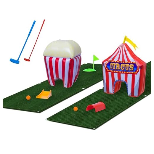 Inflatable Toddler Mini Golf Set