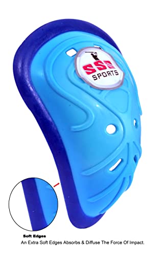 Image of SSS Octopus Abdominal Guard with Extra Soft Rubber Pad (Size & Colour Choice) (Mens, Blue)
