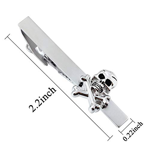Image of HAWSON 2 inch / 2.2 inch Tie Clip for Men, Novelty Tie Bar Clip for Men and Boys, Interesting Tie Clip for Party