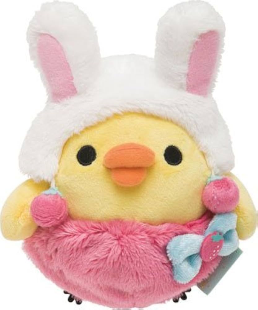 リラックマ コリラックマ キイロイトリ ぬいぐるみ イチゴ帽子 ベレー帽 楽天市場】リラックマ グッズ リラックマ Newぬいぐるみ (M