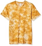 Alternative Men's Go-to Tee, Gold Tie Dye, X-Large