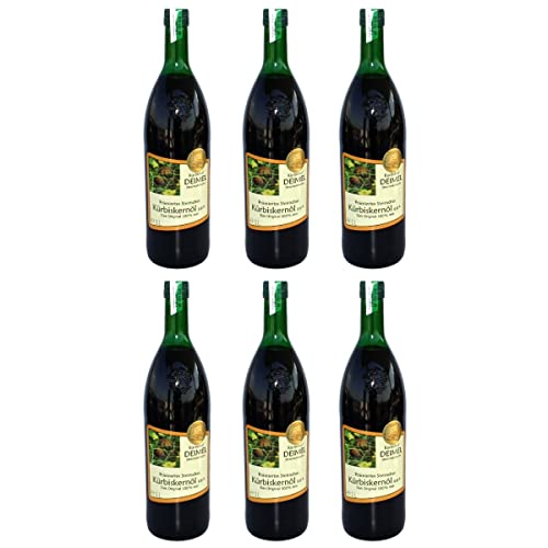 Kürbishof DEIMEL Steiermark/Austria - 1000 ml de Aceite de semillas de calabaza original de Austria - Directo del productor - Ganador del premio anual