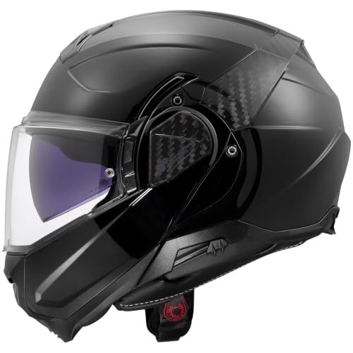 Image of LS2 Helmets Advant II Modular Motorcycle Helmet W /SunShield (Gloss Jeans Gray - X-Small)