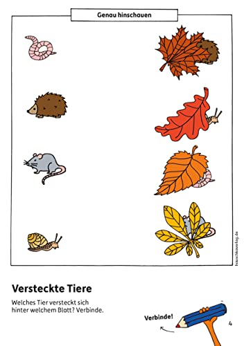 Kindergartenblock ab 3 Jahre - Jetzt bin ich groß!: Bunter Rätselblock - Sinnvolle Beschäftigung die Spaß macht (Übungshefte & -blöcke für Kindergarten, Vorschule, Einschulung, Band 608)