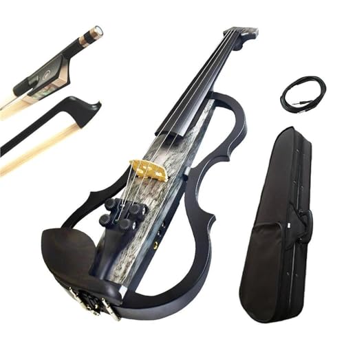 Violon électrique avec étui et accessoires complets pour musiciens