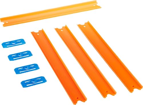 Hot Wheels Track Builder Straight Track Pack de 90 cm, laranja