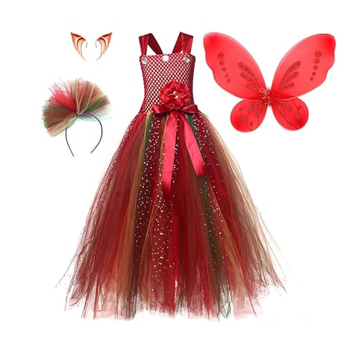 Bsbkoj Disfraz de para Niñas,Disfraz de para Niños, Vestido de cosplay de traje de, Conjunto de disfraz de, vestido de, disfraz de Halloween, ropa de vestir