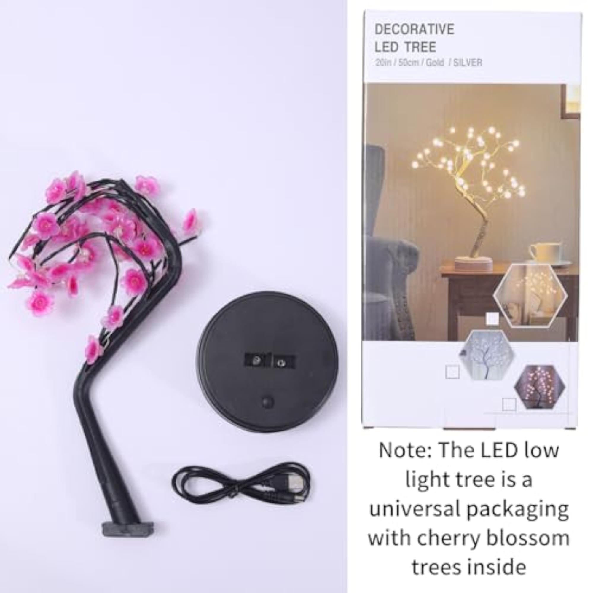 Cherry Blossom Tree Lamp, Decorative Lighting