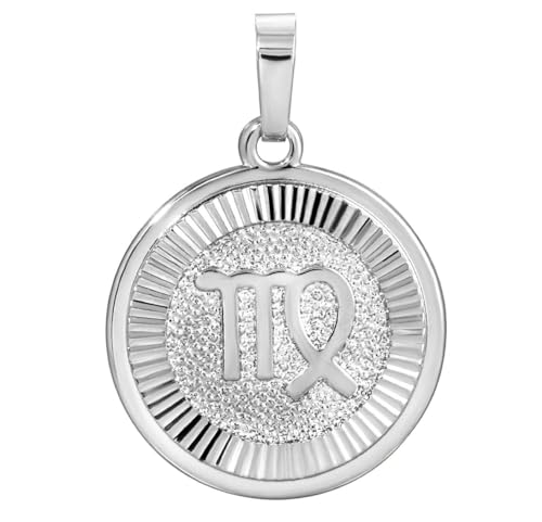 Silver Zodiac Necklace & Pendant - Silver Necklace for Women & Men, Tarnish & Water Resistant, Birthday Gifts for Women & Men2