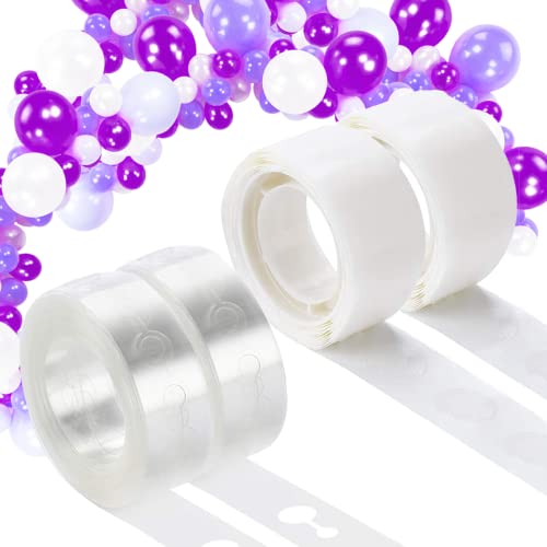 OWLKELA 4 Stück Luftballon Girlandenband, Ballon Girlande 2 Rollen, Gesamt...