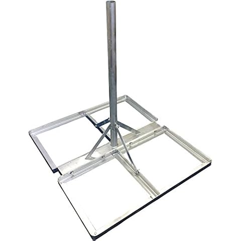 2” Galvanised Outdoor Satellite Dish Mount Cover