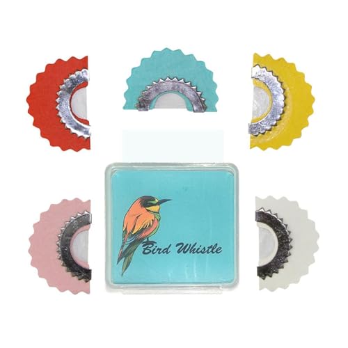 FÍCULO DE Call BIRCA 5 Unidades – Caller portátil , réplica Son biRCA | Silbato de Llamada para pájaros sintonizados de precisión, Magia compacta Tweet de Juguetes ruidosos para Uso Exterior y