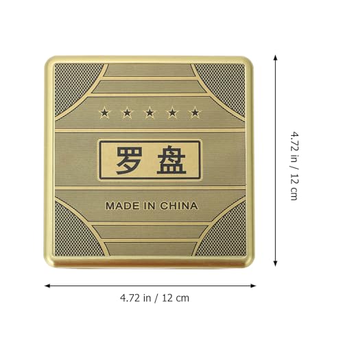 Brújula Feng Shui Pan 12 cm Aleación Precisión Impermeable miniatura 2
