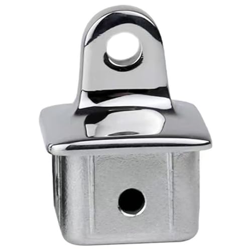 funlifego Marine Grade 316 Stainless Steel Bimini Top Eye End (2-Pack) - Corrosion Resistant Square Internal Eye End for 1.25" OD Tube Boat Canopy, Yacht, Sailboat - Secure Fit, Easy Installation by funlifego - Image 3