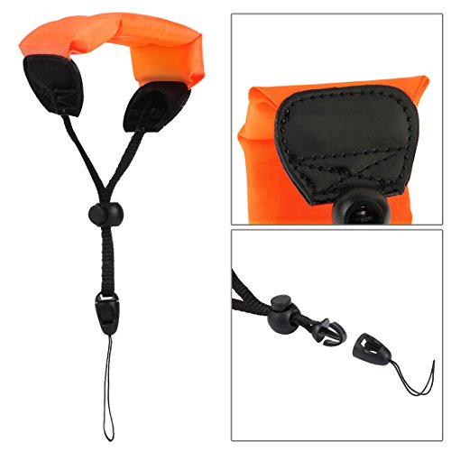 Correa flotante universal de muñeca para cámara impermeable 2