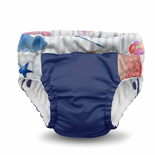 Kanga Care Lil Learnerz Reusable Toilet Training Pants (XSmall - Soar & Nautical)