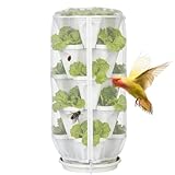 para Plantas - S/M/L/XL Vellón De Jardín ParaPlantas, Manta contra Heladas De Invierno para Plantas, Red contra Pájaros para Protección De Jardines | Fruta Arándano Fresa Arbustos Flor Cult