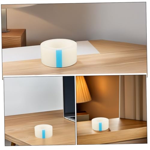 VILLCASE 2rollo Cinta Quitapolvo Transparente Para Limpieza De Pantallas De Telefonos Moviles Accesorios Para Limpieza De Lentes De Audio y Video Limpiador De Pantallas De Ordenador - imagen 3