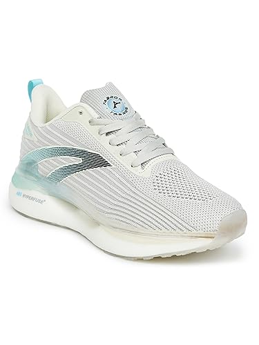 Image of ABROS Mens Edge ASSG1305 Sports Shoes Cream /Turquoise 6UK