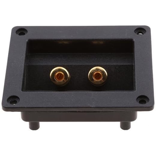 bnf 5xCar Stereo 2Way Speaker Box Terminal Square Spring Cu