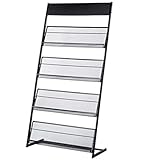 Floor-Standing Magazine Rack Information Rack Storage Rack Newspaper Rack Display Rack Manual Book...