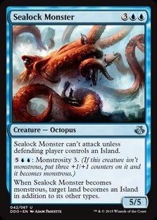 Magic The Gathering - Sealock Monster - Duel Decks: Elspeth vs Kiora