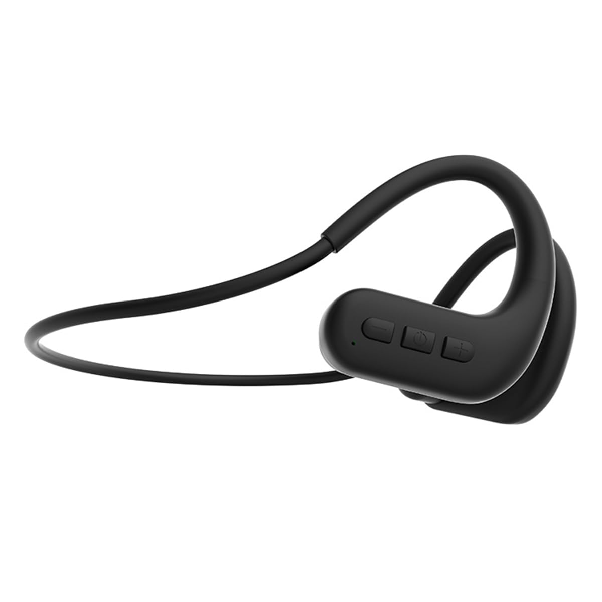 Cuffie a conduzione ossea, IPX8, impermeabili, per nuoto, con memoria da 8 GB, Bluetooth 5.4, cuffie sportive con microfono, wireless, per corsa, nuoto, ciclismo, allenamento (nero)