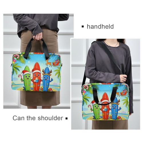 Funda para laptop 15.6 pulgadas con asa y correa hombro miniatura 2