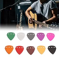 Médiators de guitare, alliage d’aluminium portable 1,0 mm d’épaisseur médiator de guitare design standard 10 pièces différentes couleurs pour la performance - Les Beatles, Paul McCartney, John Lennon, RIngo Starr, George Harrison Médiators de guitare, alliage d'aluminium portable 1,0 mm d'épaisseur médiator de guitare design standard 10 pièces différentes couleurs pour la performance – Image 5
