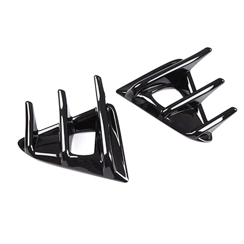 Front Bumper Fog Light Cover Fog Light Bezel Covers Fog Lamp Grille For Toyota for GT86 2017-2019 (Color : Carbon Fiber Pattern)