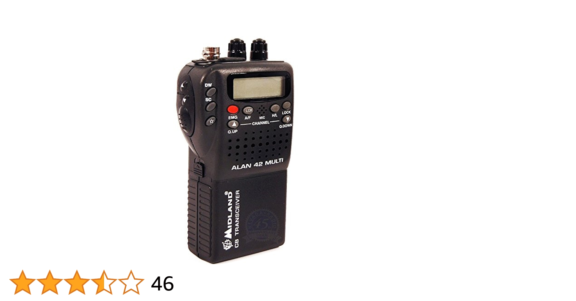 ラコマクリーントランシーバー ハンディ MIDLAND ALAN 42 M