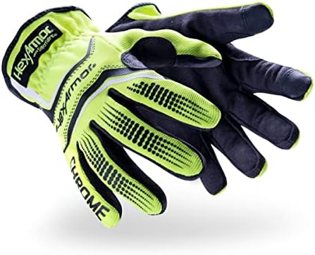 HexArmor Cut-Resistant Oil-Resistant Palm Work Gloves | Chrome Core® 4033 | Large
