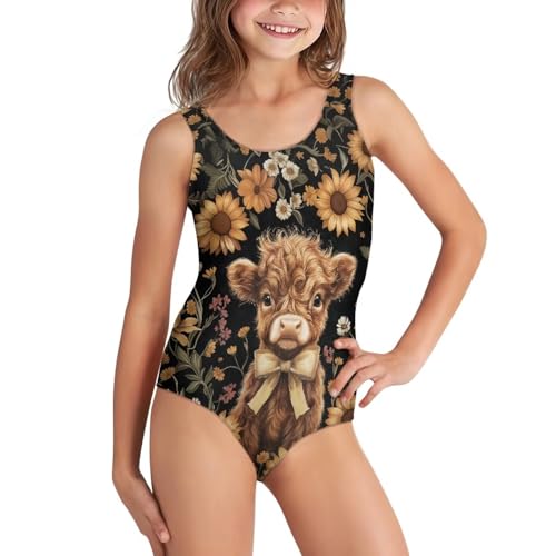 Summer Girls One Piece Rash Guard Swimsuit Athletic Swimming