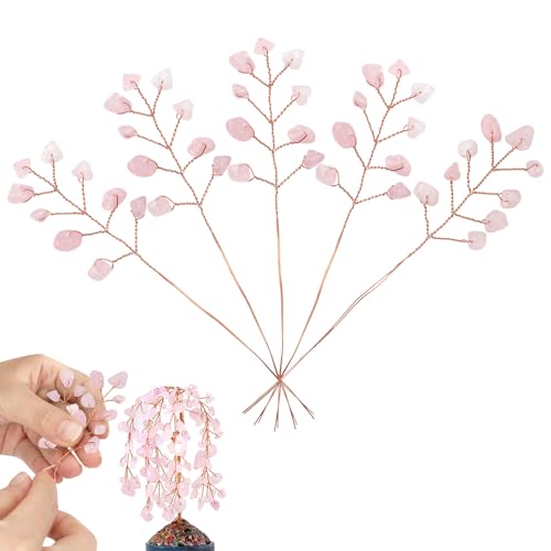 5 Bunches of Crystal Tree, DIY Colorful Crystal Tree of
