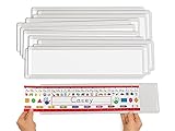 Lakeshore Self-Adhesive Nameplate Sleeves - 18 1/4