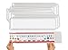 Lakeshore Self-Adhesive Nameplate Sleeves - 18 1/4" x 4 3/4"