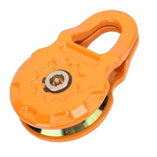Pulley Snatch Block, Snatch Block 50000lbs Minimum Break Strength 25000lbs Working Load Limit Heavy Duty Winch Pulley for Tractor Truck ATV UTV