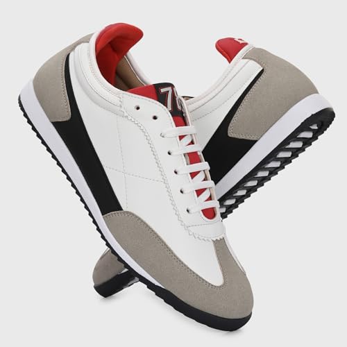 Image of Cruiser Mens Sneakers | Casual Shoes | Experience Comfort & Style with Soft Cushioned Insole | Trendy Lace-Up Design Sneaker(2570)